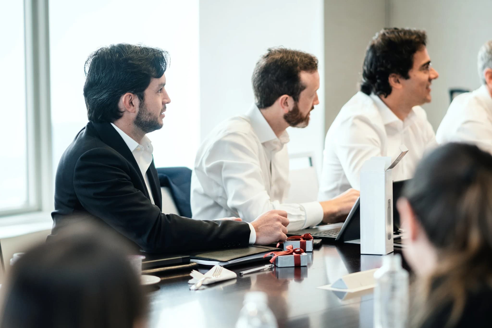 Professional team collaboration